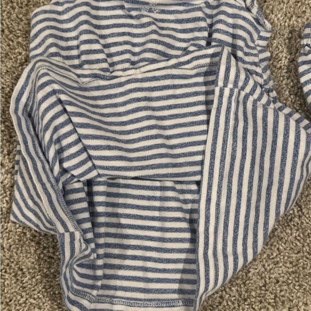 Carter’s Blue & White Striped Dress with Bloomers Nautical– Size 9 Months - Picture 3 of 9
